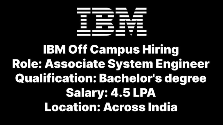 IBM Software Developer Internship: