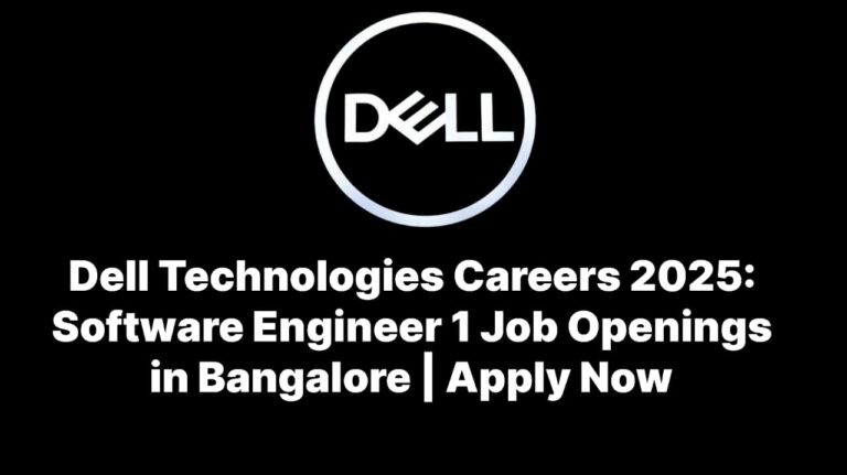 Dell Technologies Hiring Software Engineer