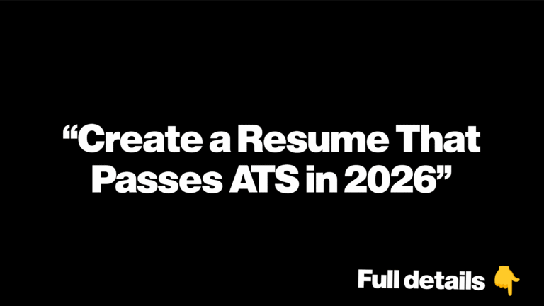 ATS-Friendly Resume Guide 2026: How to Pass Resume Filters and Get More Interviews