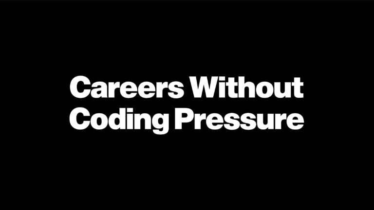 Stable Non Coding Jobs With Long Term Career Growth